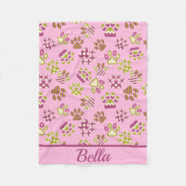 Rosa Tass Pet Fleece Blanket