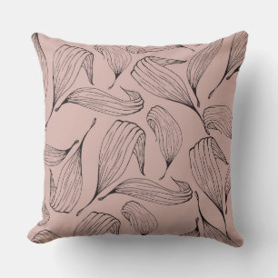 Rosa Taupe Reversible Löv Pillow Kudde