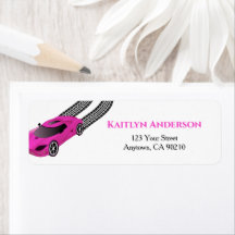 Rosa Tävling | Returadress för Anpassningsbar av b