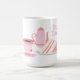 Rosa Tea Set ThMB-etikett Kaffemugg