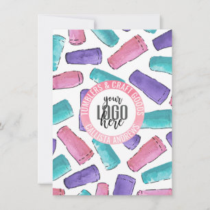 Rosa Teal Tumbler Watercolor Care Instructions