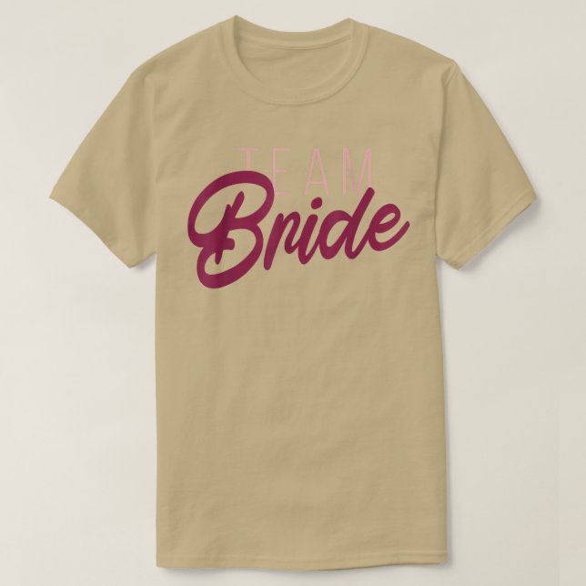 Rosa Team Bride 431 T Shirt (Design framsida)