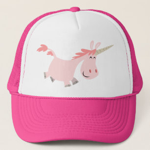 Rosa Tecknad Unicorn hat Keps