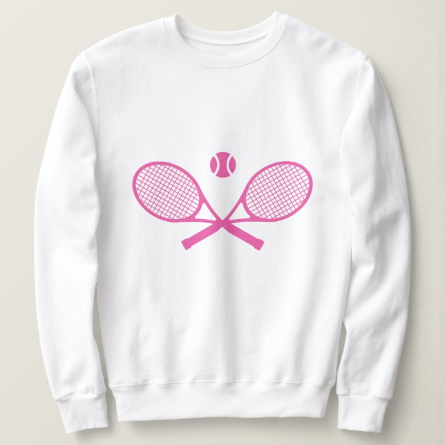 Rosa tennis t shirt (Design framsida)