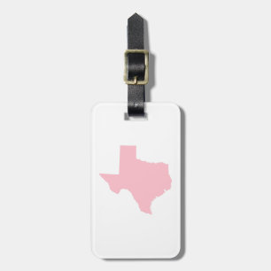 Rosa Texas Bagagebricka