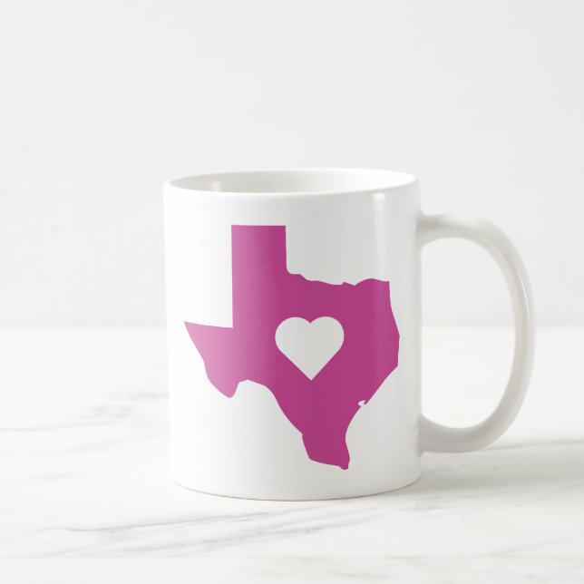 Rosa Texas Kaffemugg (Höger)