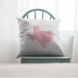 Rosa Texas Kudde