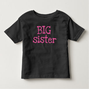 Rosa Text Big Sister T-shirt
