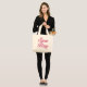 Rosa Text Spa Bag Toit Bag Jumbo Tygkasse (Front (Model))