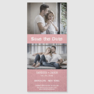Rosa Textile Struktur Engaged Romantic Couple