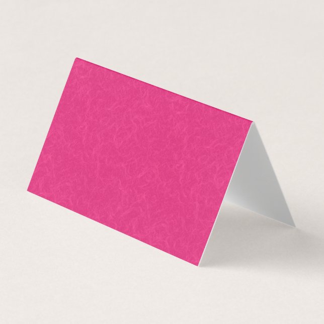 Rosa texturerad yta med subtil virvlande mönster visitkort (Framsida)