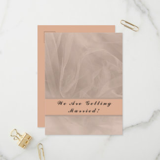 Rosa texturerat tryck av tyg inbjudan vykort