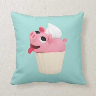 Rosa the Pig Cup Cake Kudde