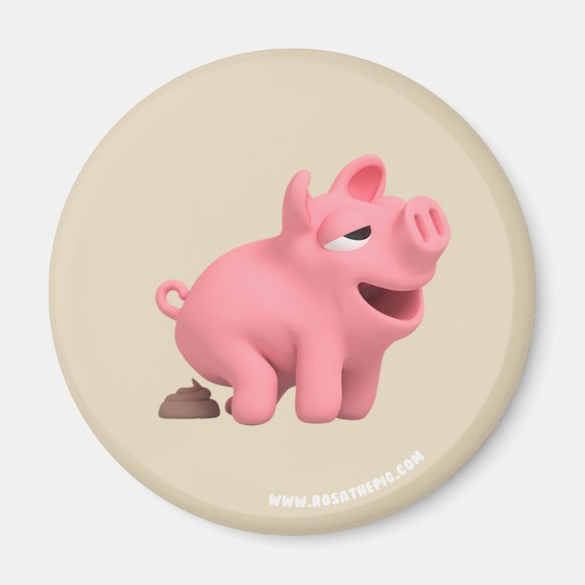Rosa the Pig does a Poop Magnet (Framsidan)