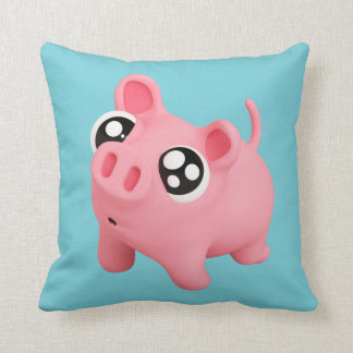 Rosa the Pig Puppy Eyes Kudde