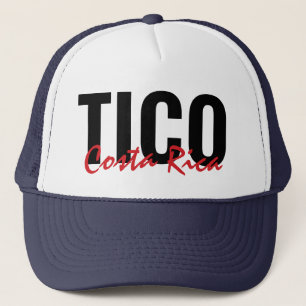 Rosa Tico Costa Rica Truckerkeps