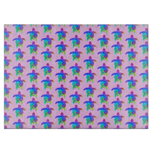 Rosa Tie Dye Island Tribal Turtles