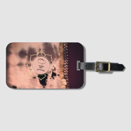 Rosa  Tie Dye OM Lotus Bagagebricka