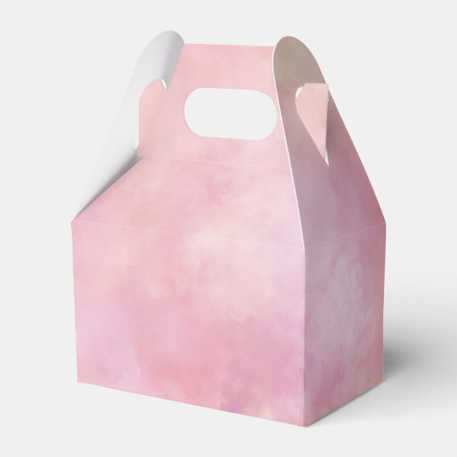 Rosa Tie Dye Presentaskar (Framsidan Sidan)