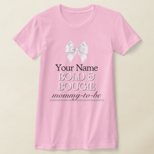 Rosa Tiffany Theme Mamma Mor till babyskabusen T Shirt