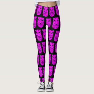 Rosa Tiki Sculpture Thunder_Cove Leggings