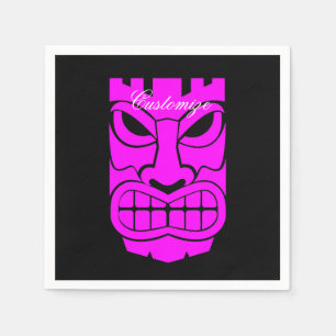 Rosa Tiki Sculpture Thunder_Cove Pappersservett