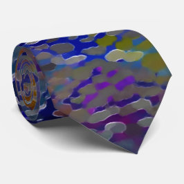 Rosa till färglösa, skalbara plakat och mögelätad slips