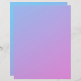 Rosa till Papper för återvunnet fartyg i Blue Ombr