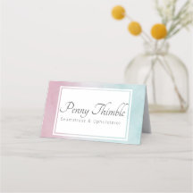 Rosa till turkos vattenfärgsombré