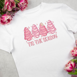 Rosa Tis: Julgran-sjökummelns Helgdag T Shirt