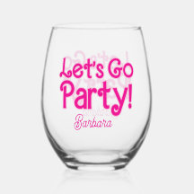 Rosa tjejaktig Let's Go Party Bach Bash