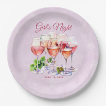 Rosa tjejers nattvin 