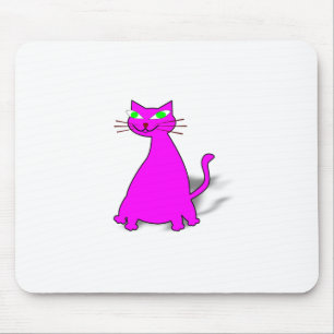 Rosa Tjock Katt Musmatta