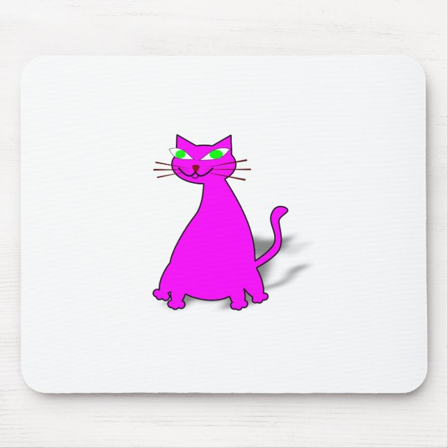 Rosa Tjock Katt Musmatta (Framsidan)