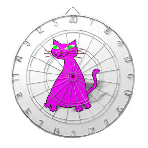 Rosa Tjock Katt Piltavla