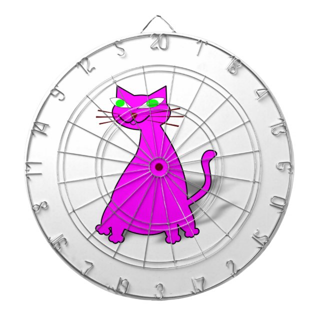 Rosa Tjock Katt Piltavla (Framsidan)