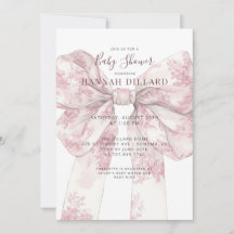 Rosa Toalettbåge Flicka Barnkalas