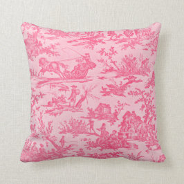 Rosa Toile Kudde