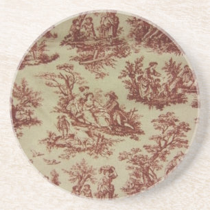 Rosa Toile Underlägg Sandsten