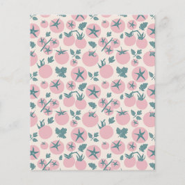 Rosa Tomater Plat Pappra Lakan