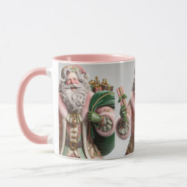 Rosa tomte, jul, författare Natasha Us   Mugg