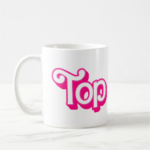 Rosa topp kaffemugg