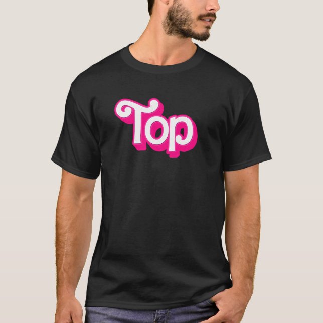 Rosa topp t shirt (Framsida)