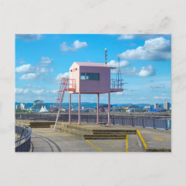 Rosa Torn/Hut Cardiff Bay Cardiff, Wales 2012 Vykort