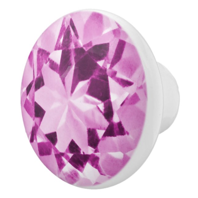 Rosa Tourmaline Illusion Knopp (Höger)