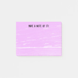 Rosa trä noterar mallen post-it block