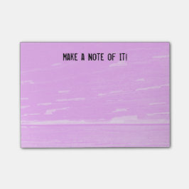 Rosa trä noterar mallen post-it block
