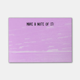Rosa trä noterar mallen post-it block