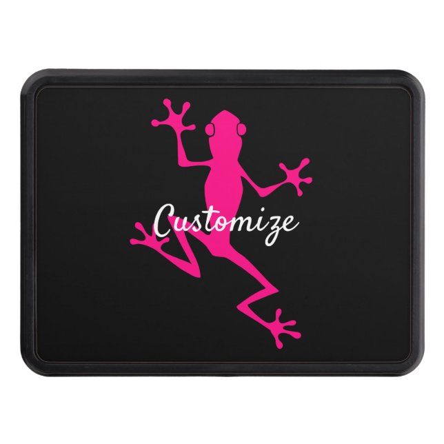 Rosa Träd Frog Thunder_Cove  Dragkroksskydd (Framsidan)