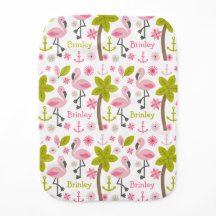 Rosa trasa för Flamingospersonligrapning